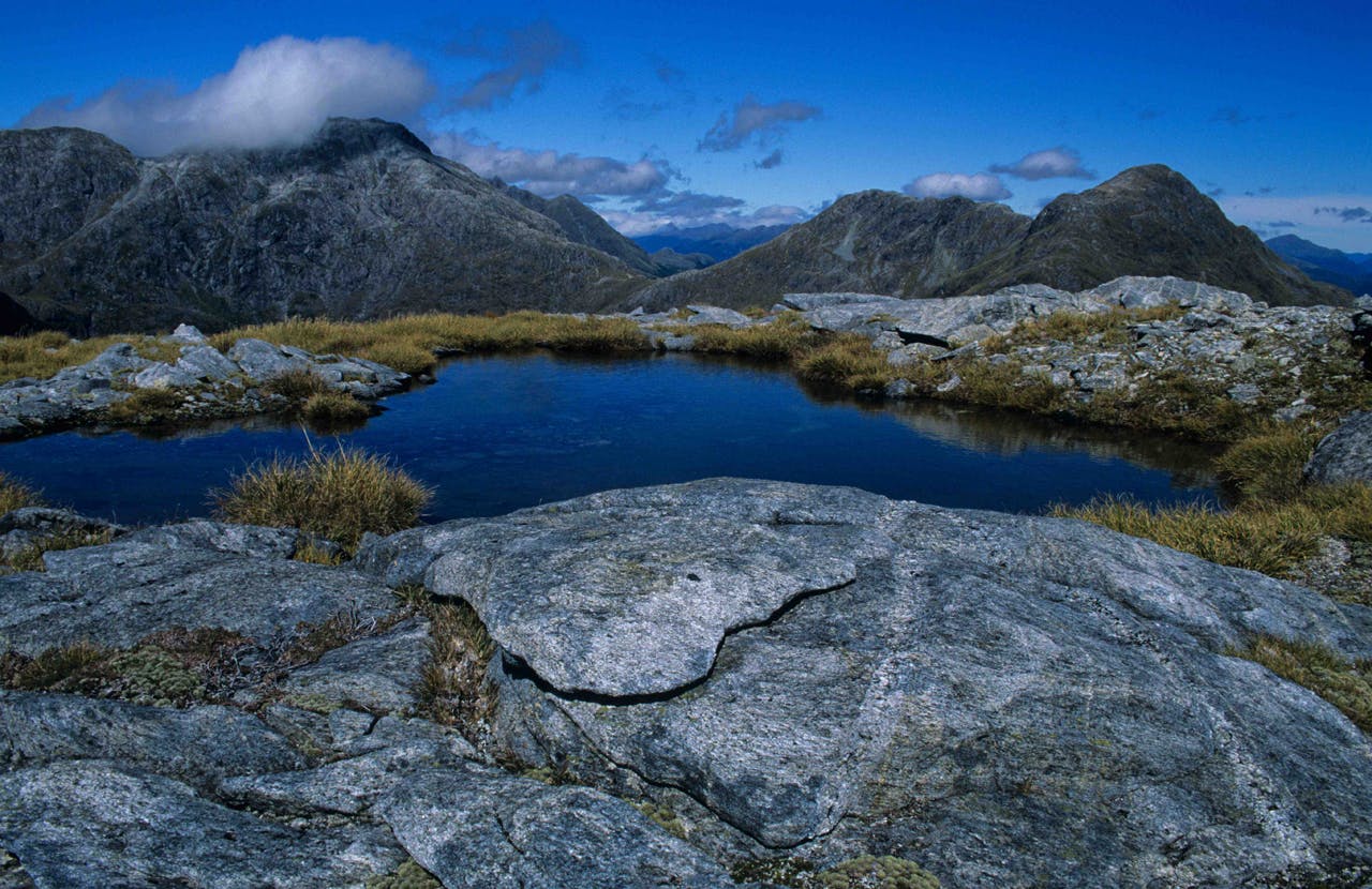 Memphis tarns are easily reached from the Dusky Track. Photo: Shaun Barnett