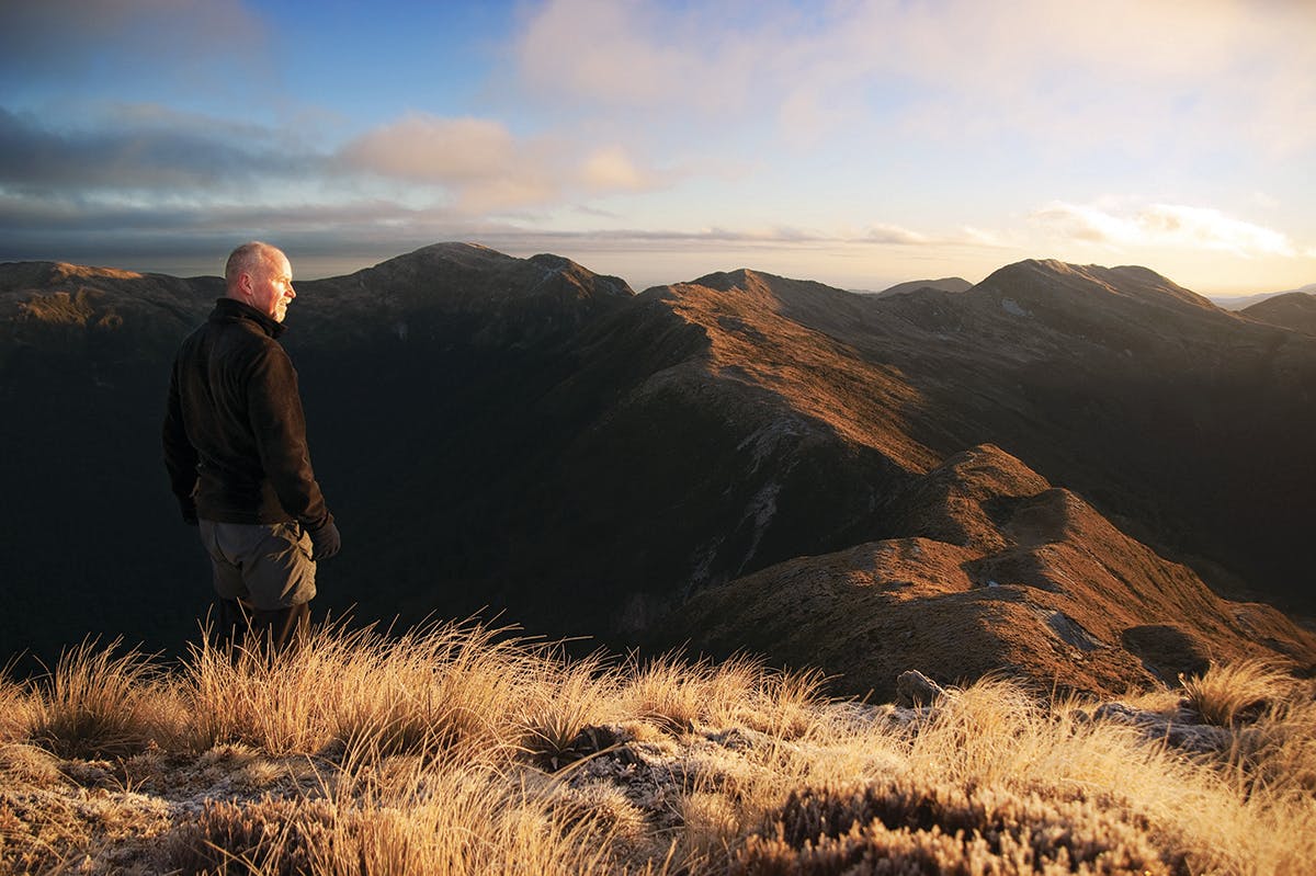 Sunset on the Croesus Tops. Photo: Ray Salisbury