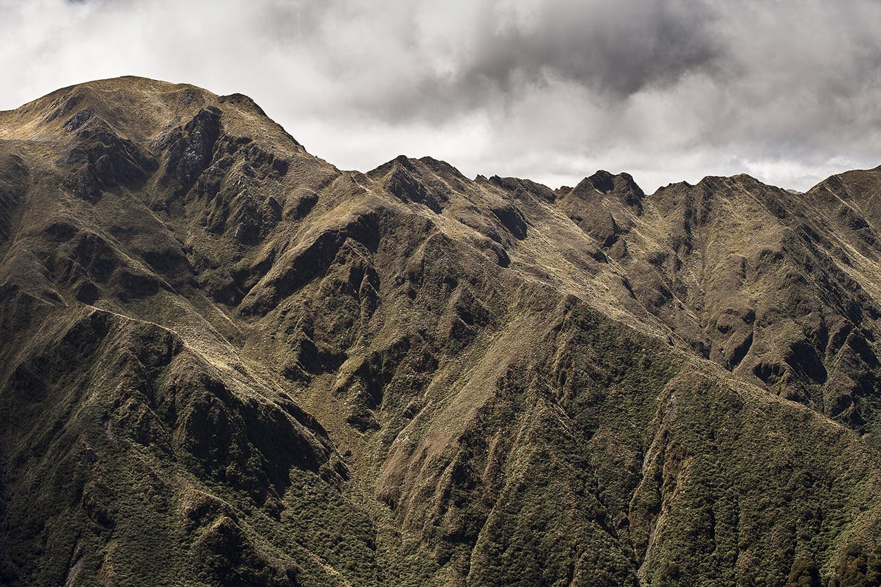 The Broken Axe Pinnacles is an essential, though frightening, Tararua experience. Photo: mark Watson