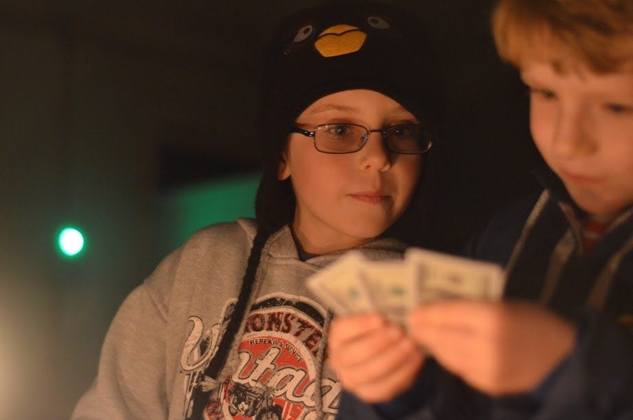 Cards at Te Puia Lodge. Photo: Ricky French
