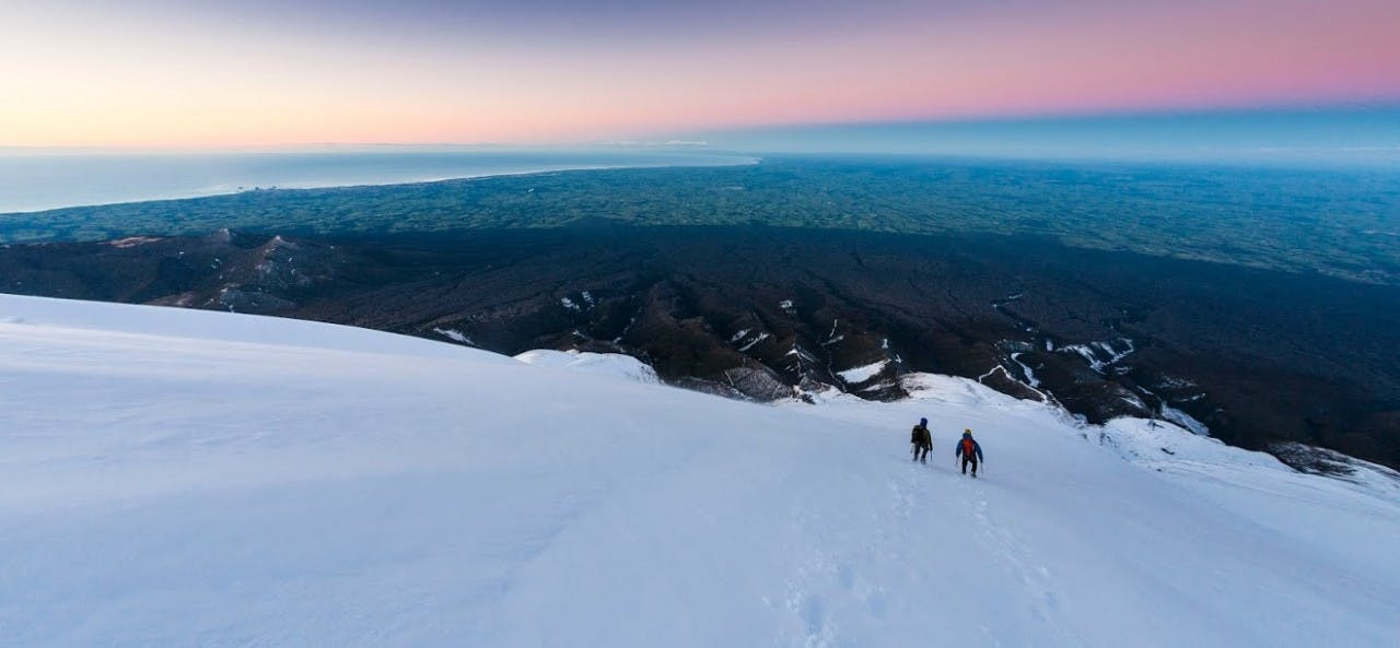 Mt Egmont/Taranaki is a great winter objective. Photo: Mark Watson