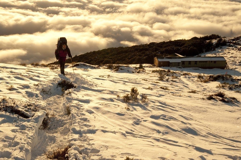 The Kelper Track in winter - yours and yours alone. Photo: Shaun Barnett