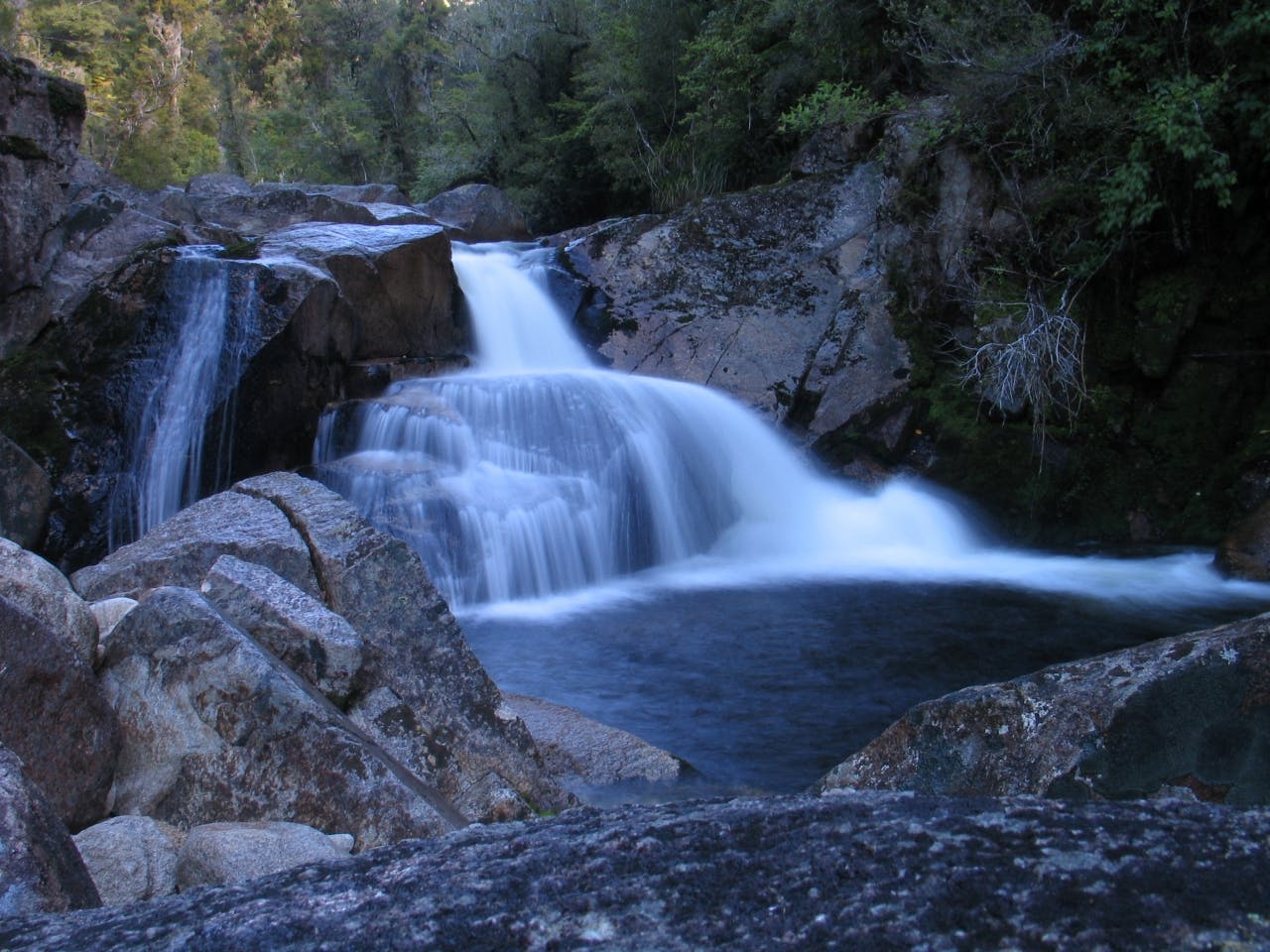 Falls River - the pool - by Abel Tasman Canyons