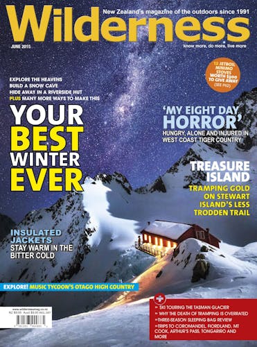Image of the June 2015 Wilderness Magazine Cover