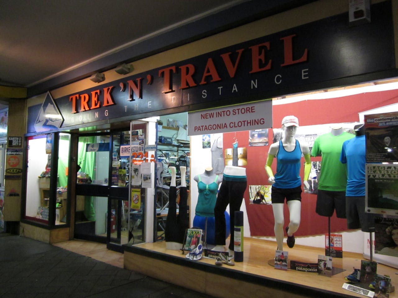 Hamilton retailer Trek 'n' Travel stocks a variety of brands but owner Colin Hancock says the recession has made things tough.