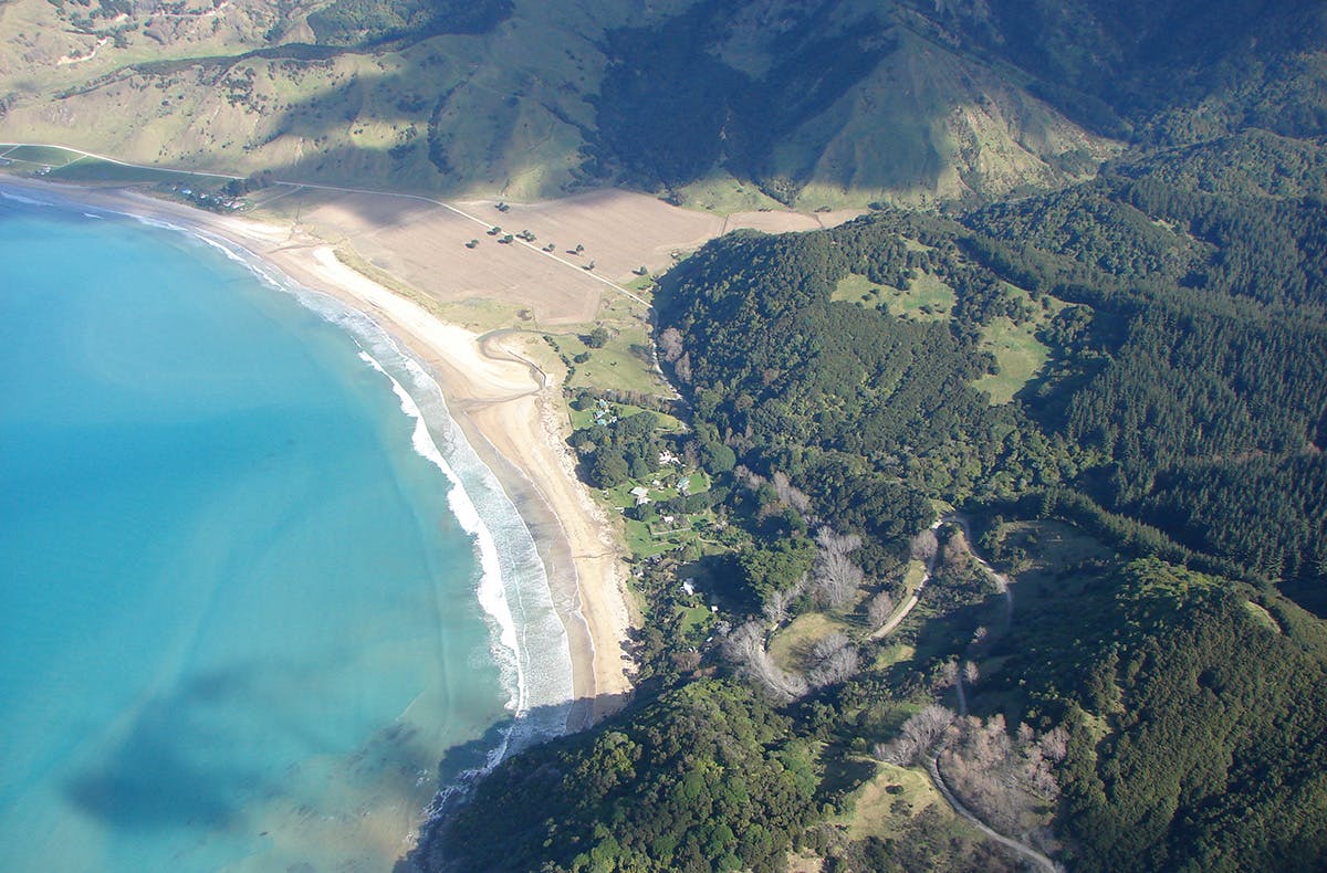 Anura Bay on the East Coast. Photo: Supplied