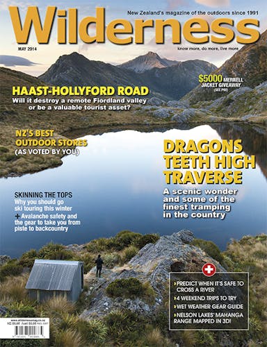 Image of the May 2014 Wilderness Magazine Cover
