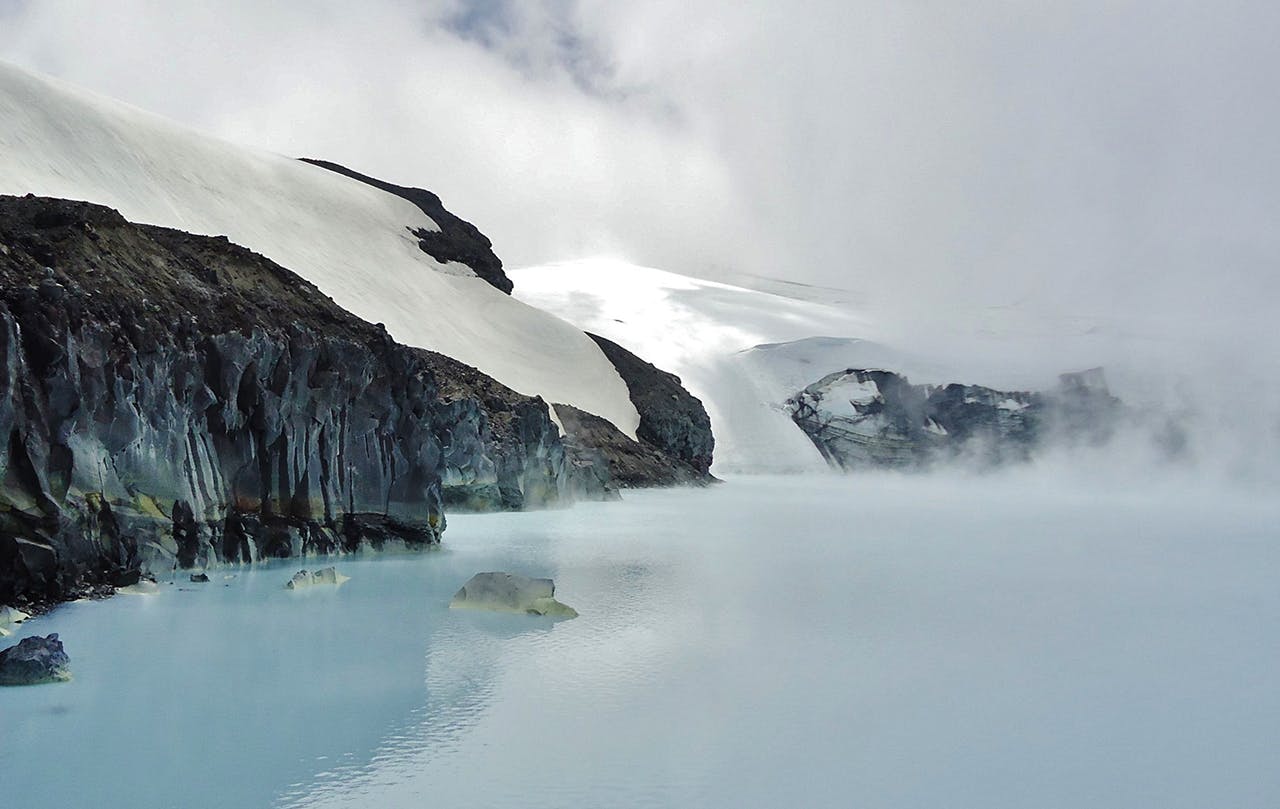 There's been increased volcanic activity at Ruapehu's Crater Lake. Photo Tim Hutcheson