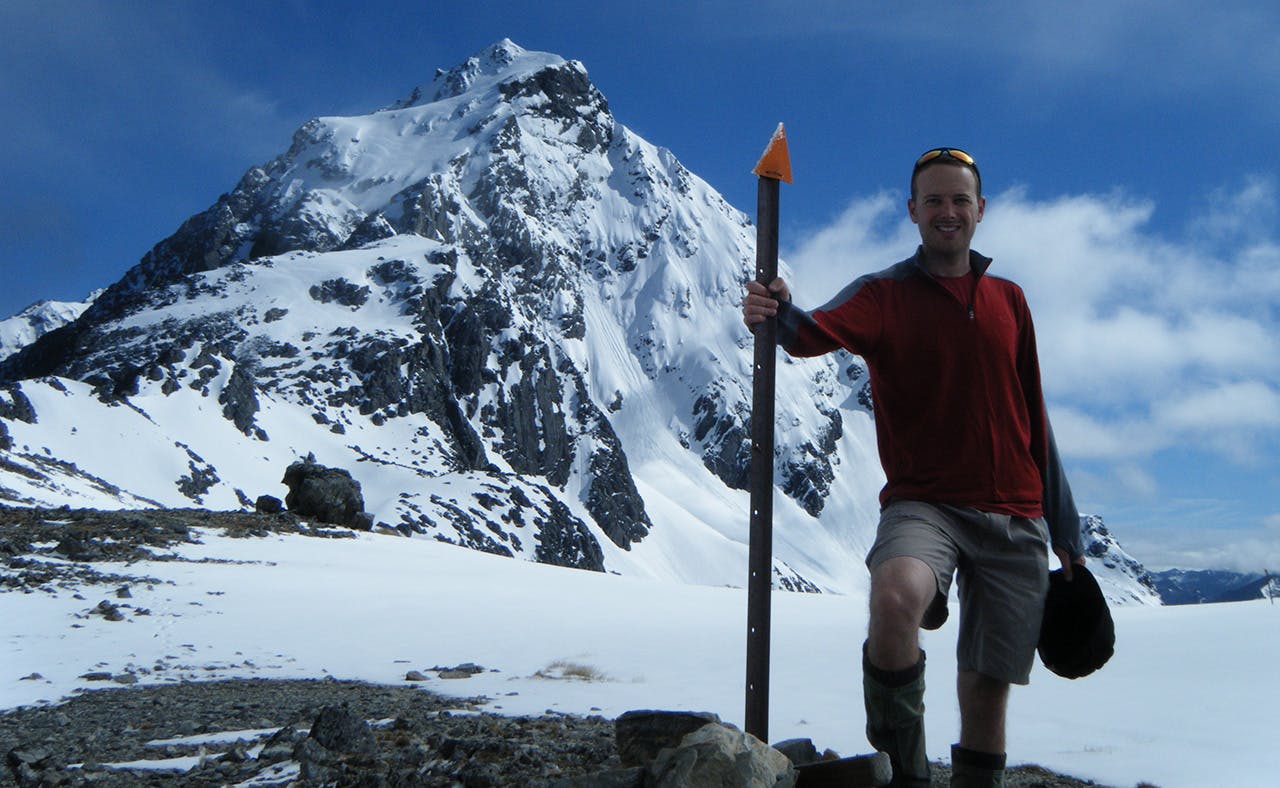 David Short solo tramps for the freedom it provides to choose his own speed, camp where he likes and change plans on a whim. Photo: Supplied