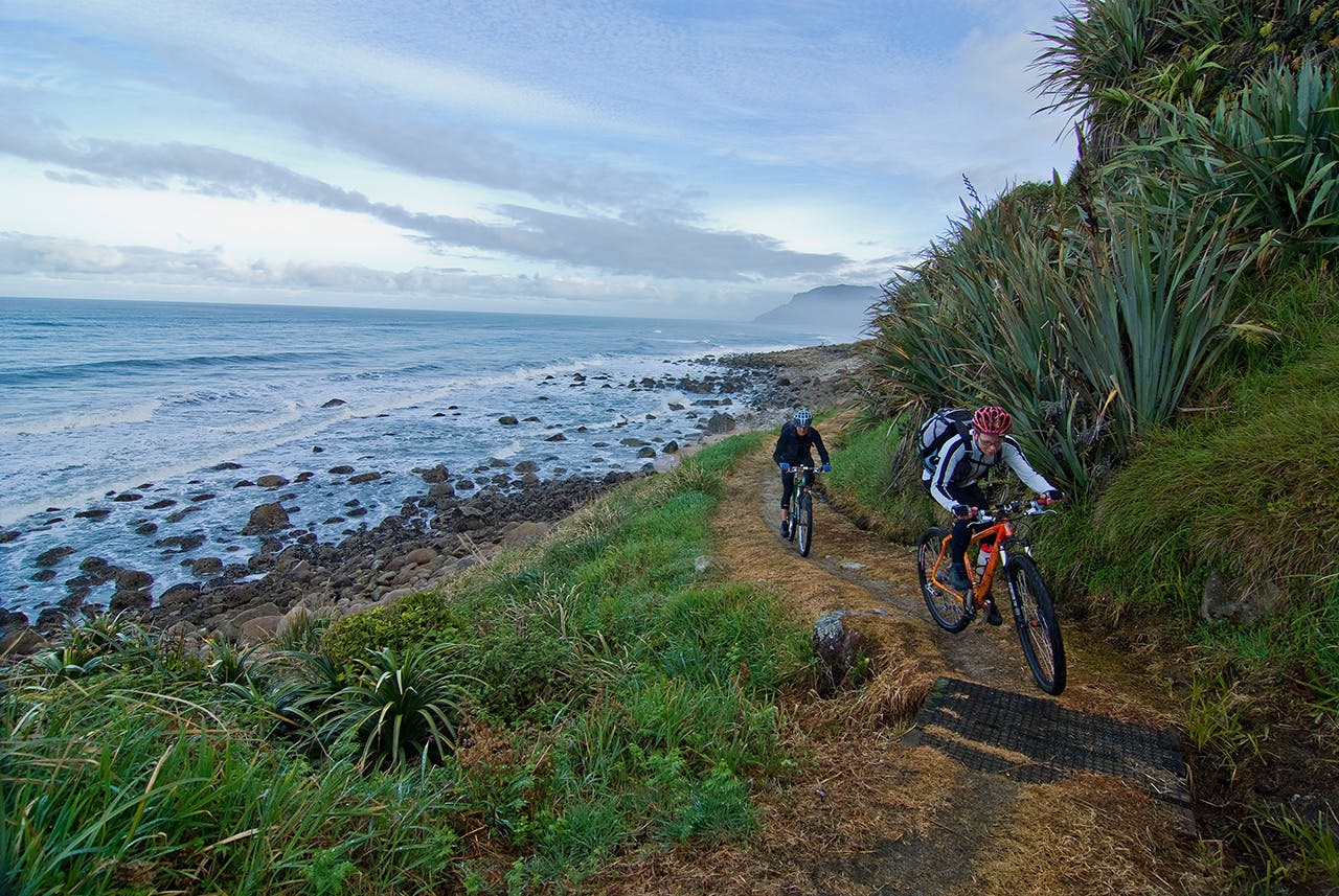 Mt Biking on the Heaphy Track is proving popular. Photo: Dave Mitchell