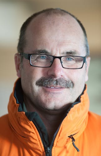 DOC director general Lou Sanson has a ridge in Antarctica named after him