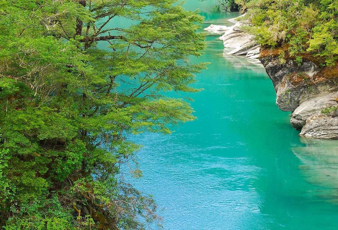 The Matakitaki’s gently flowing waters a novice kayaker’s dream. Photo: Zak Shaw Photography