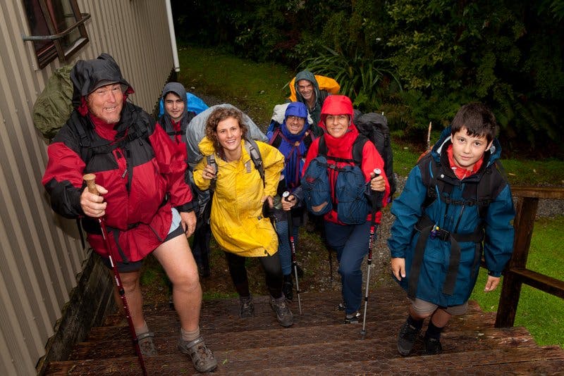 Wet weather dampened the experience for some on the Milford track, but the Routeburn and Kepler both had increases in tramper numbers. Photo: Keri Moyle/www.signsoflife.co.nz 