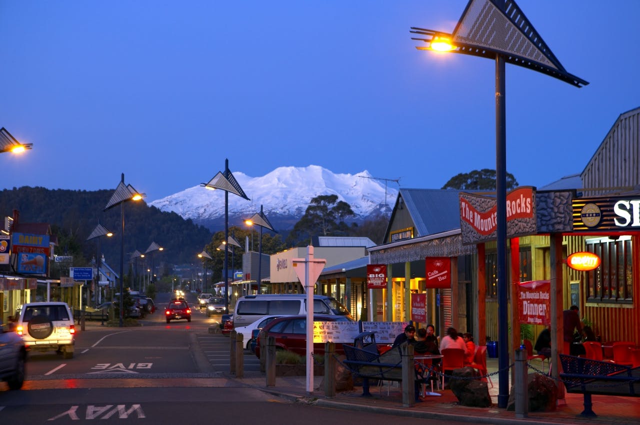 Ohakune is a bustling winter town, but come summer visitor numbers start to dry up – making it hard to make a living for some locals 