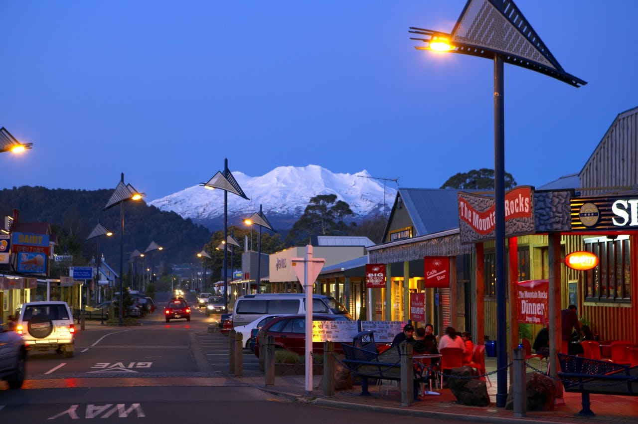 Ohakune is a bustling winter town, but come summer visitor numbers start to dry up – making it hard to make a living for some locals