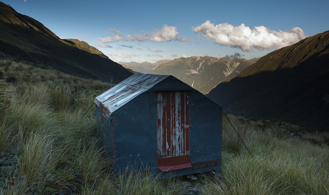 Scotts Bivvy, below Tara Tama. Photo: Pat Barrett