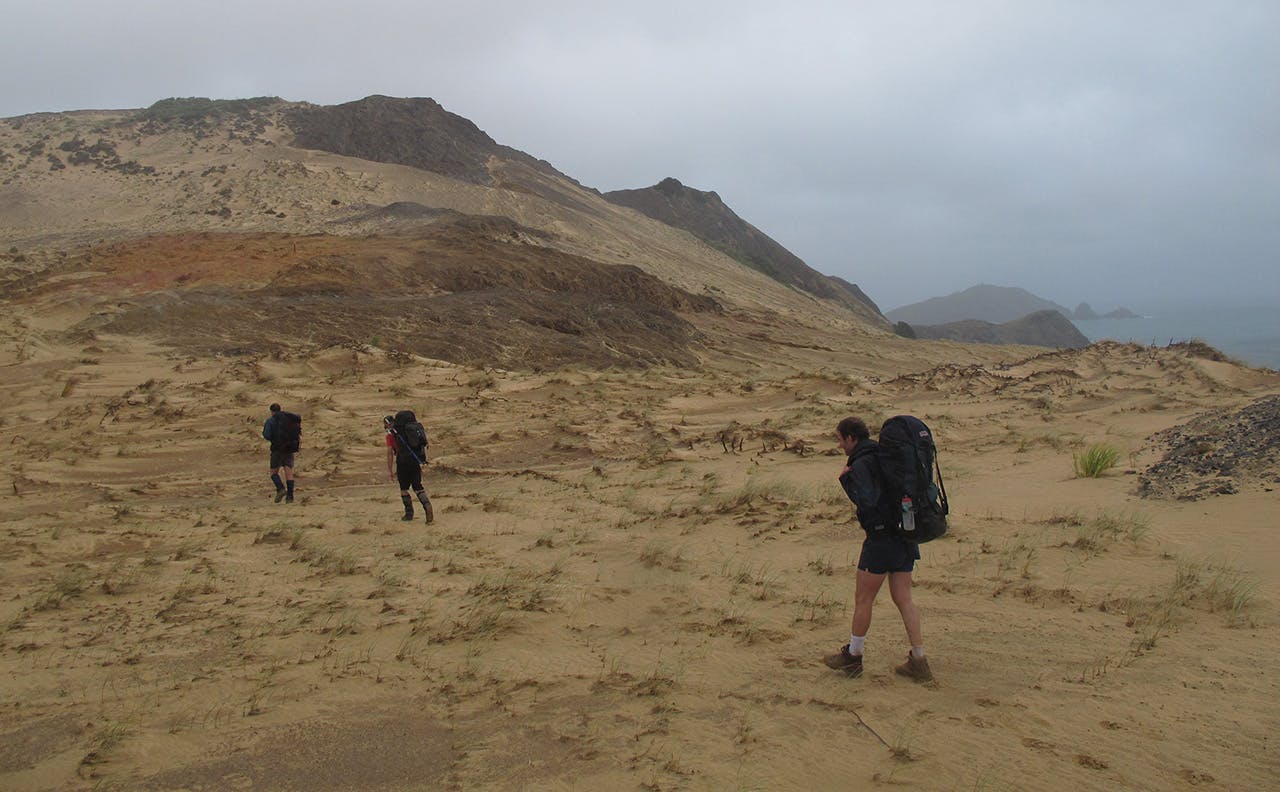 Crossing Cape Maria van Diemen. Photo: Wayne Pooley