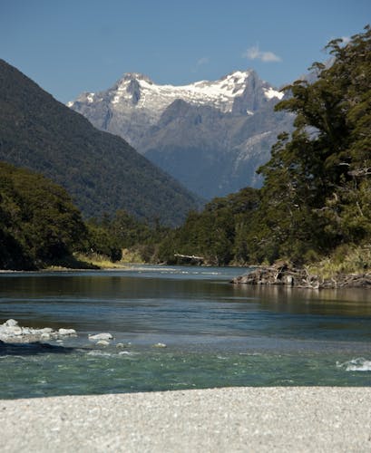 Pyke River: The road would run alongside the remote Pyke River