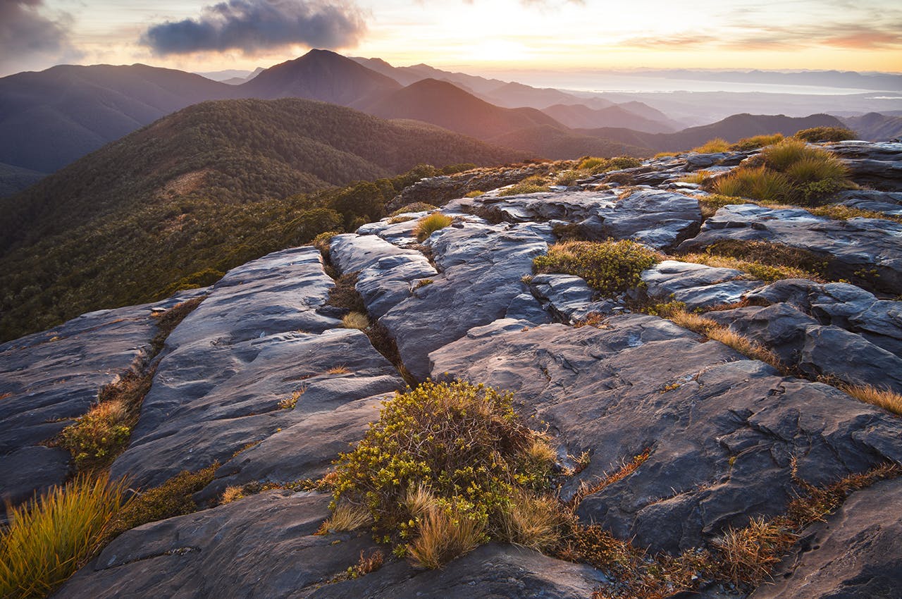 Incredible views to the north from near Mt Arthur Hut. Photo: Mark Watson