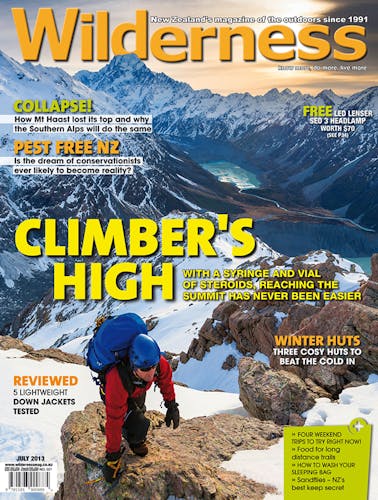 Image of the July 2013 Wilderness Magazine Cover