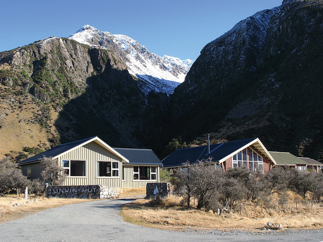 Unwin Hut hosts numerous NZAC workshops. Photo: Supplied