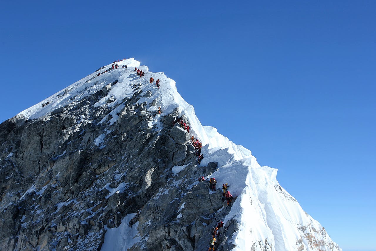 Hillary Step Map