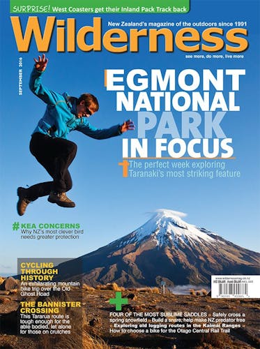 Image of the September 2016 Wilderness Magazine Cover
