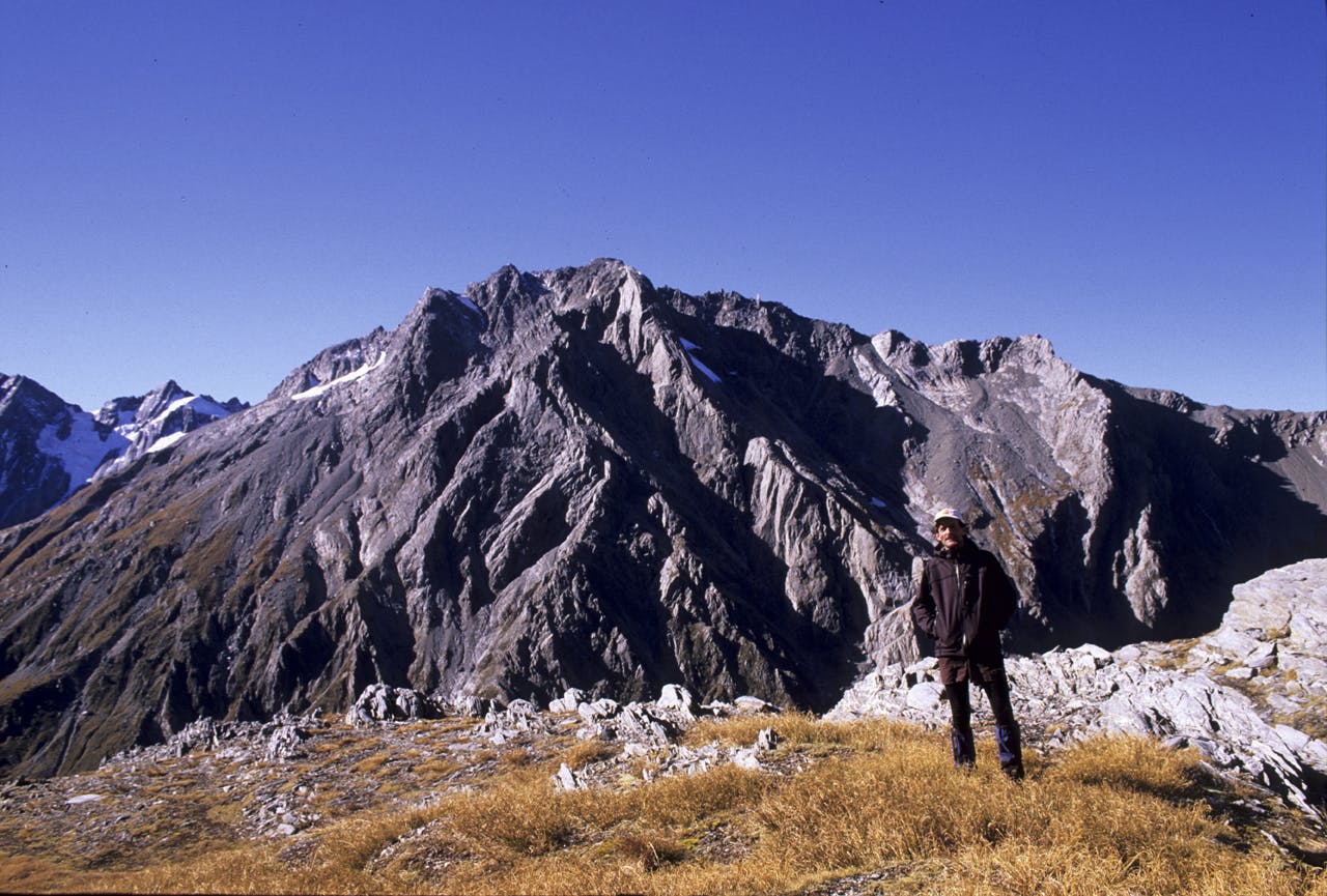 Wilson Pass – a great fine-weather camping spot on the Main Divide. Photo: Pat Barrett