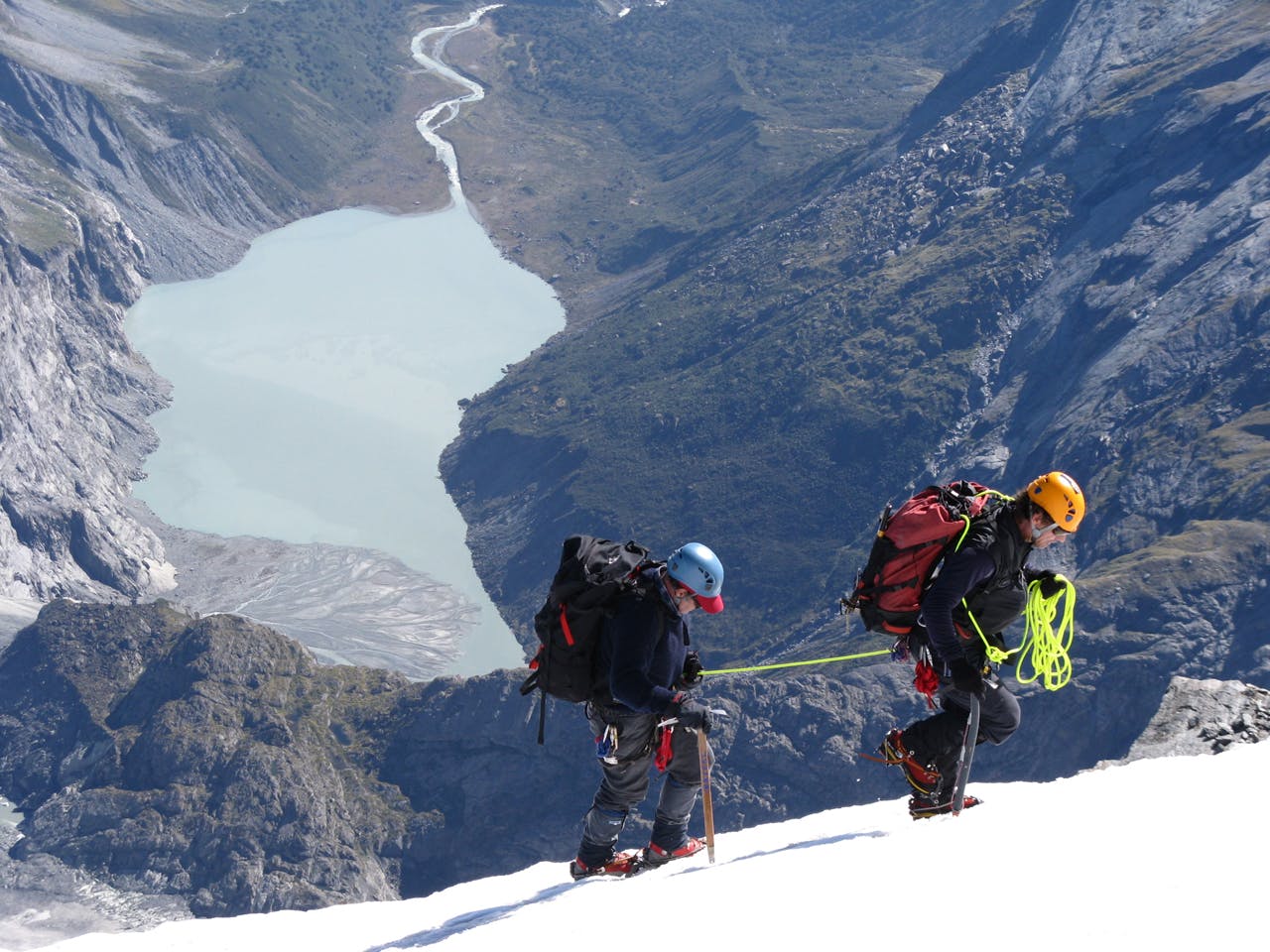 In New Zealand it takes five years to become a fully qualified mountain guide. Photo: Josh Gale