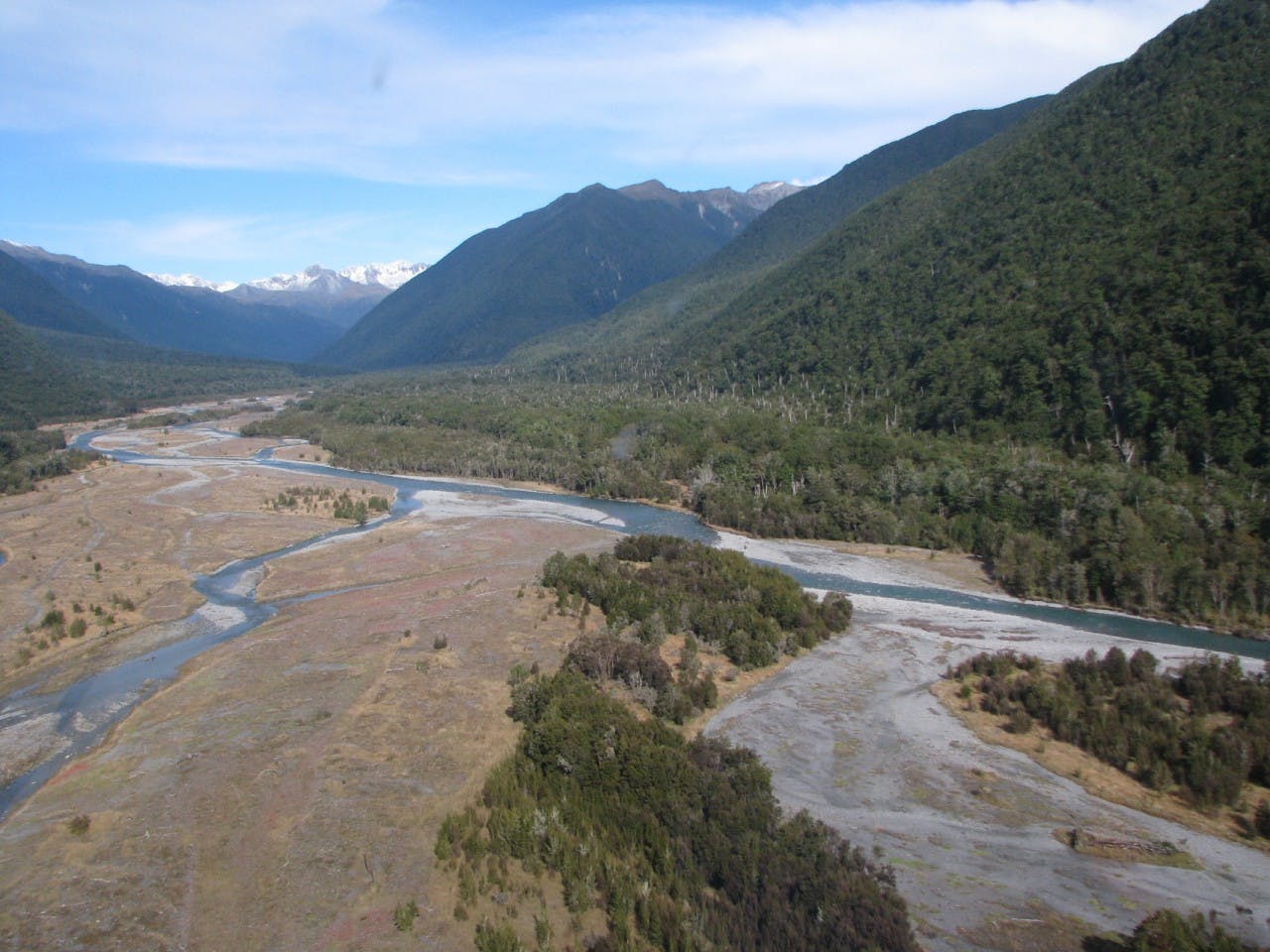 The remote Matakitaki River Valley where Reynolds is believed to have gone missing