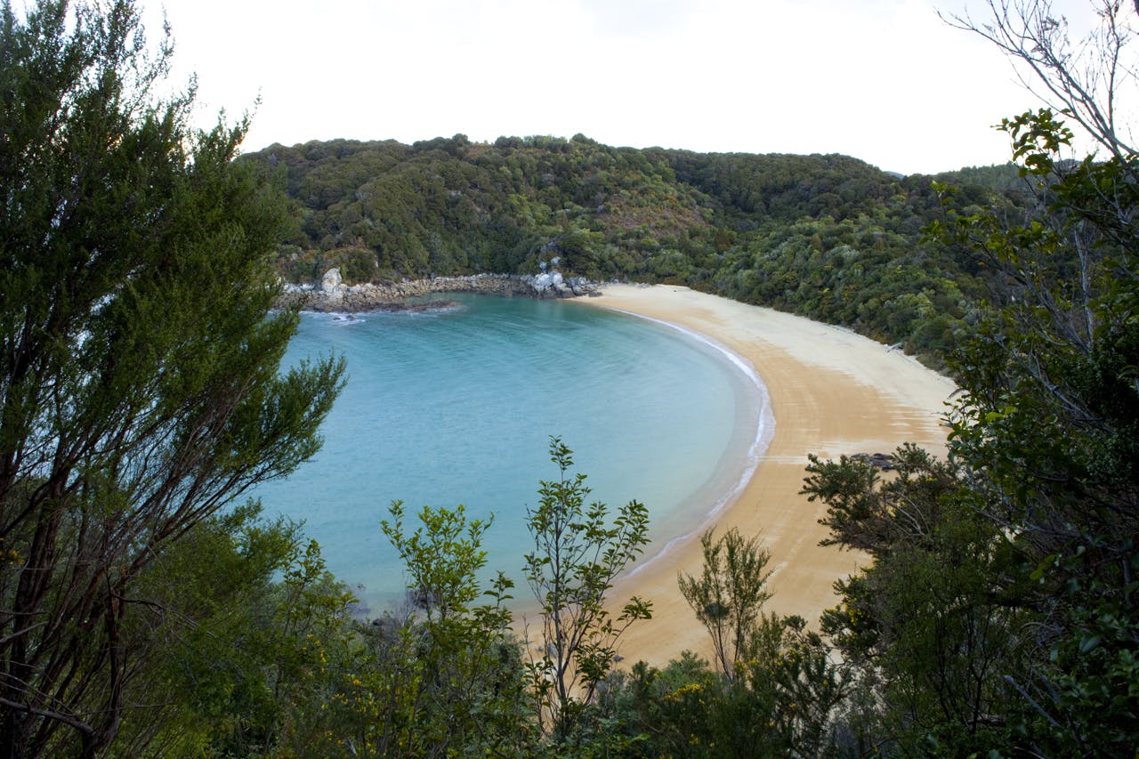 Te Pukatea Bay in the Abel Tasman National Park, Tasman, New Zealand. Photo: www.derekmorrison.co.nz