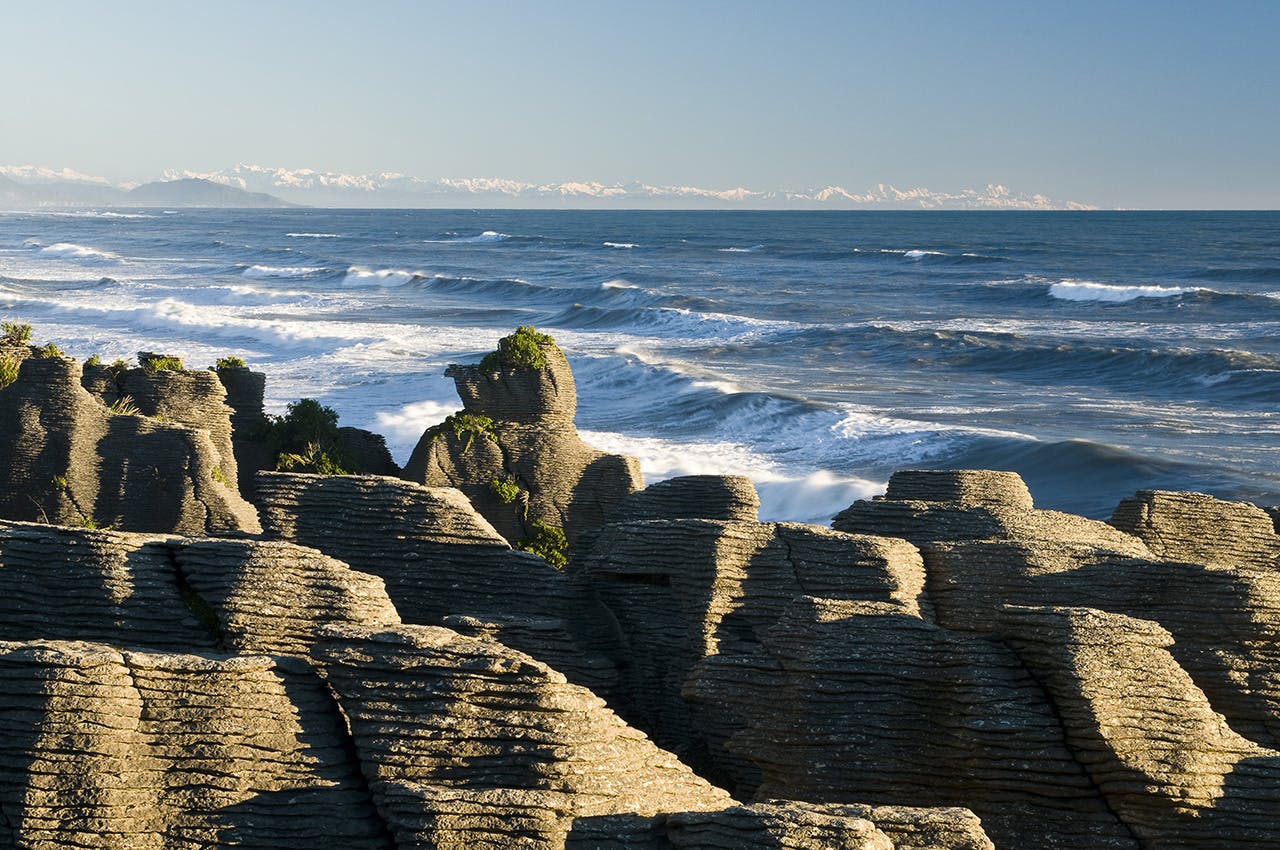 The Pancake Rocks are a major drawcard at Punakaiki. Photo: Tourism West Coast 