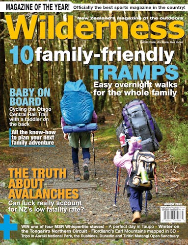 Image of the August 2012 Wilderness Magazine Cover