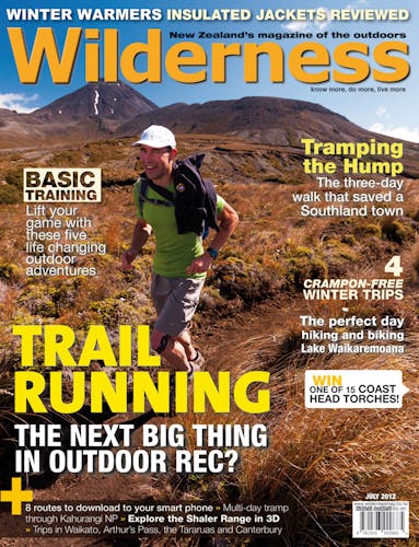 Image of the July 2012 Wilderness Magazine Cover