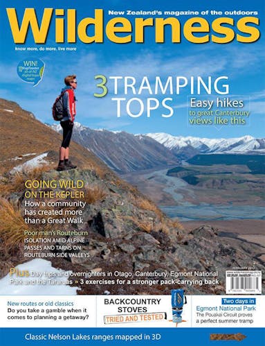 Image of the February 2012 Wilderness Magazine Cover