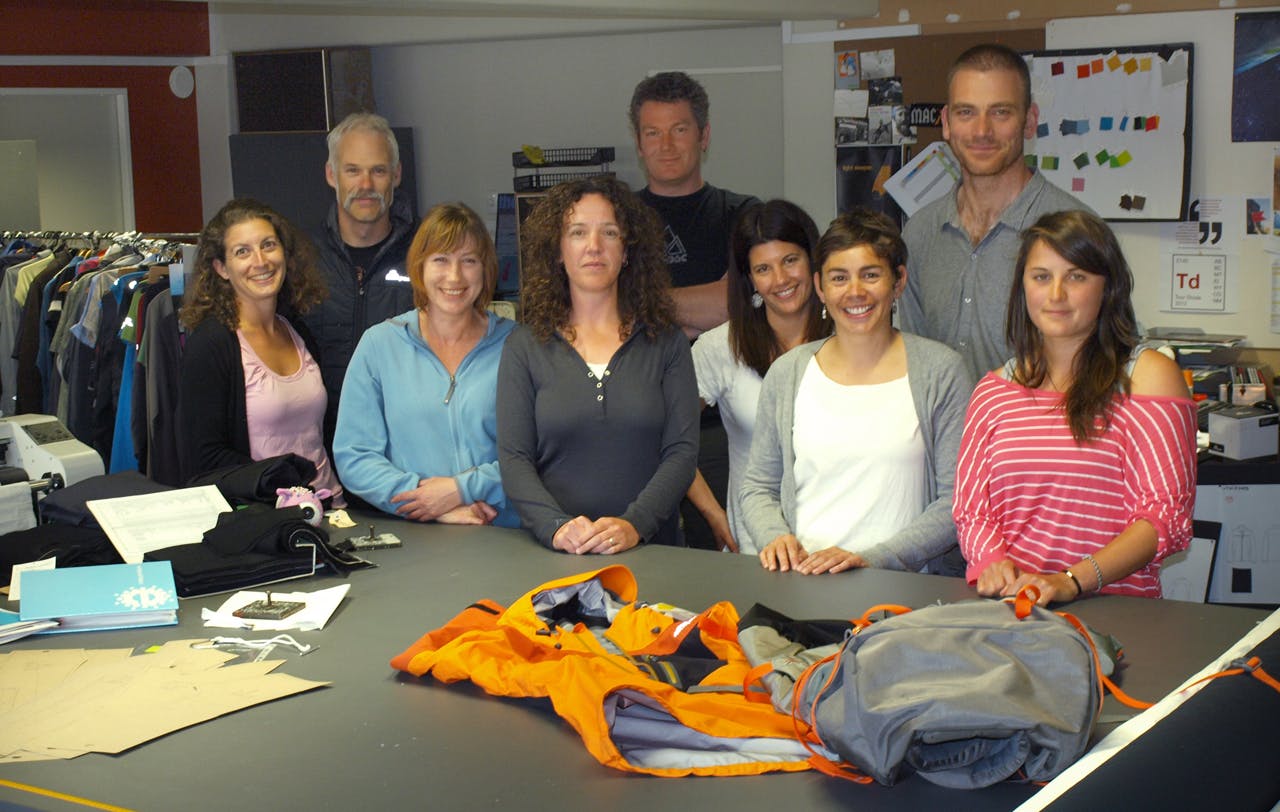 All the Macpac design team are active in the outdoors