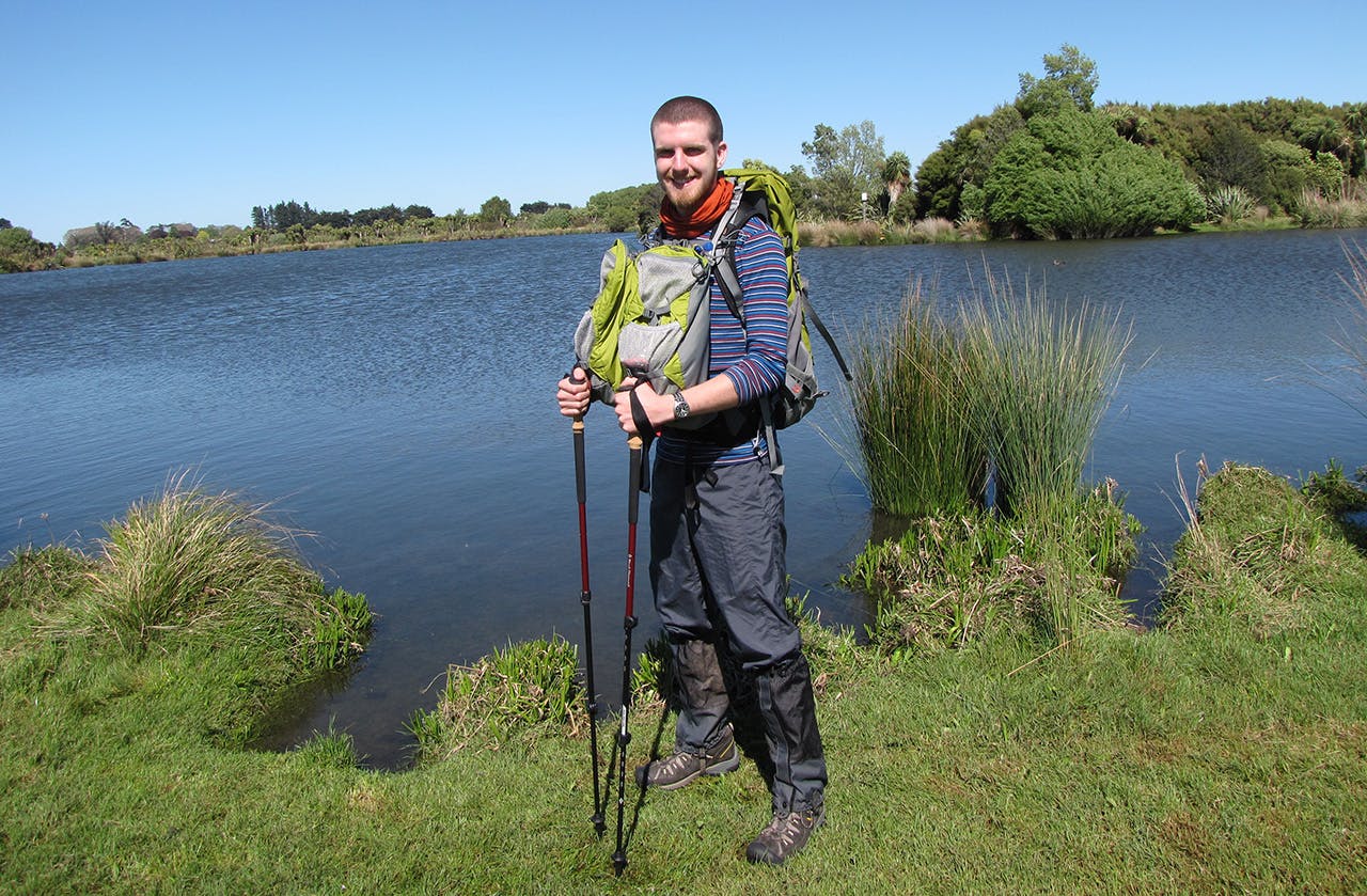 William Penwell is raising money for the Fred Hollows Foundation