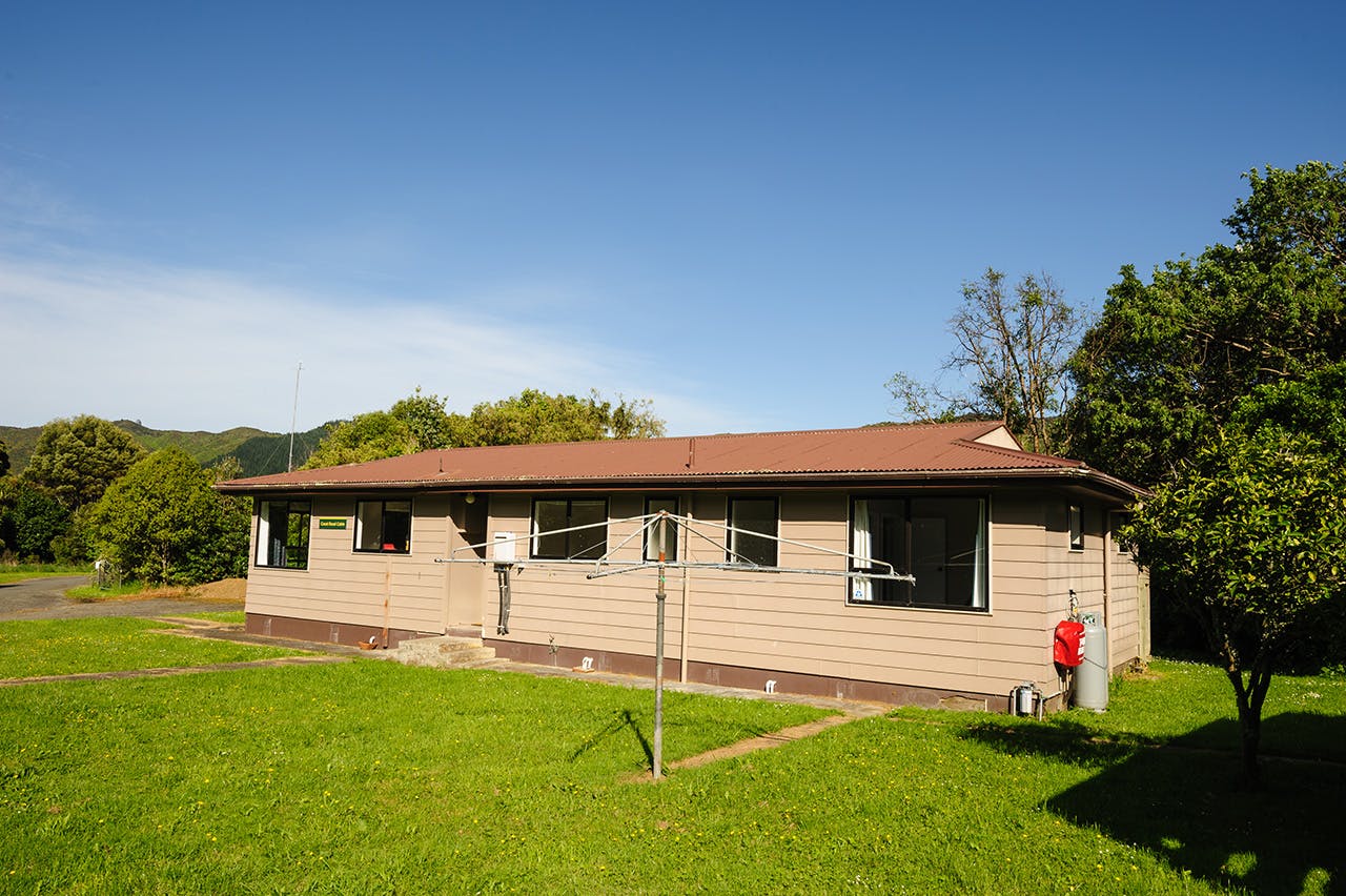 DOC's renovated Coast Road Cabin. Photo: DOC