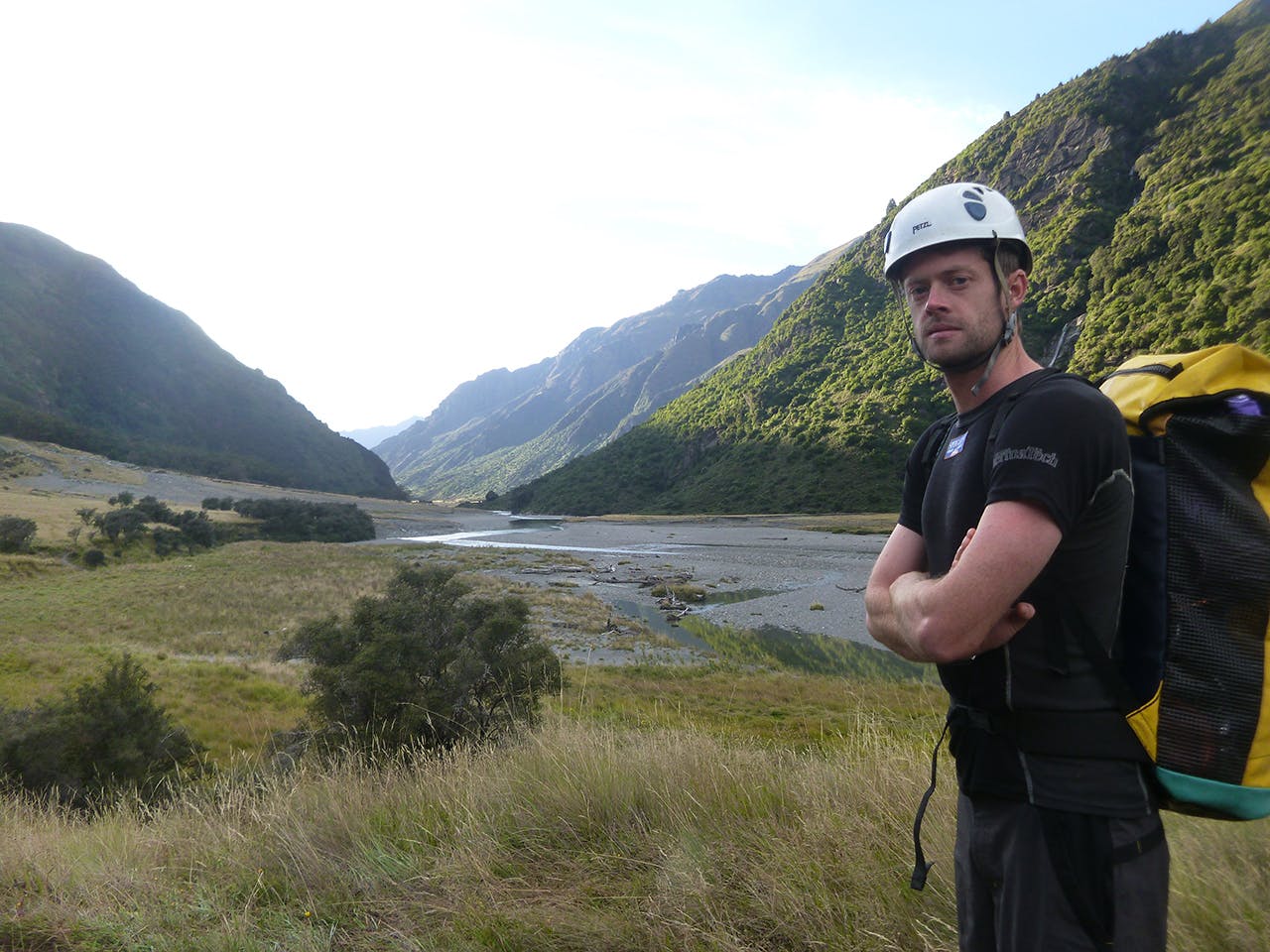 Richard Bramley is constantly looking for new canyons to explore. Photo: Supplied