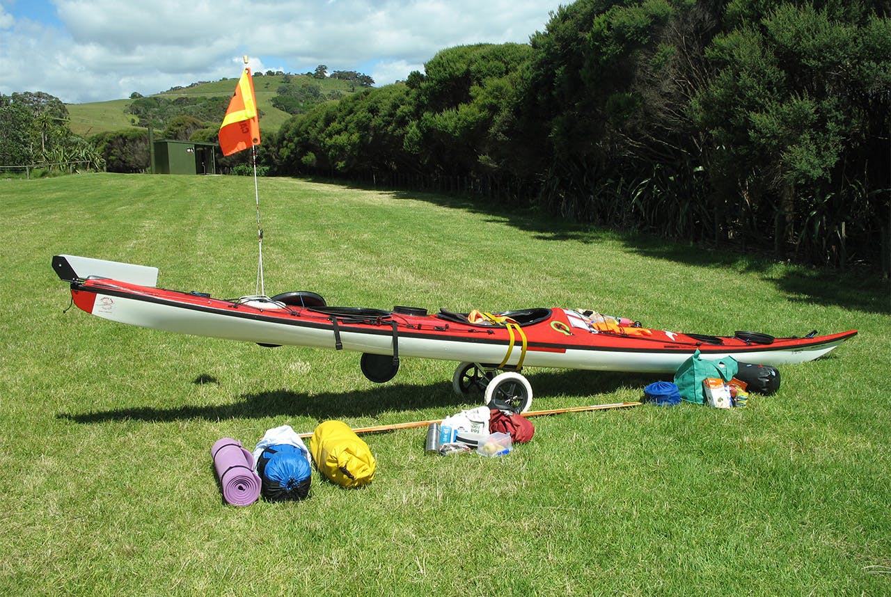 Separate your gear and stow it in the three hatches. Photo: Ruth Henderson
