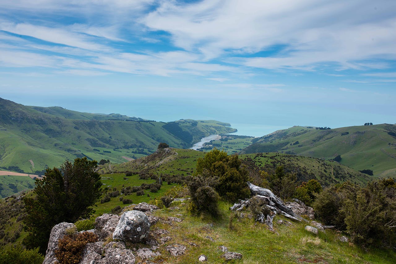 View from the summit. Photo: Pat Barrett