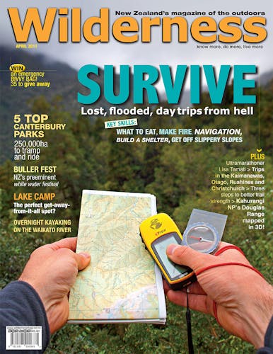 Image of the April 2011 Wilderness Magazine Cover