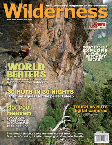 Image of the August 2011 Wilderness Magazine Cover