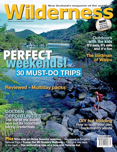 Image of the December 2011 Wilderness Magazine Cover