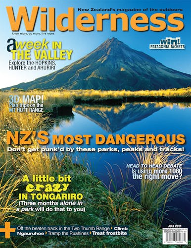 Image of the July 2011 Wilderness Magazine Cover
