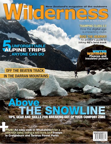 Image of the June 2011 Wilderness Magazine Cover