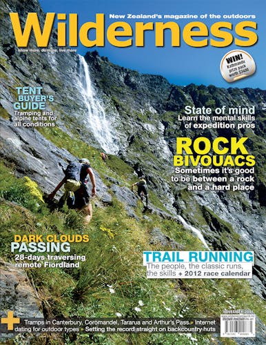 Image of the November 2011 Wilderness Magazine Cover