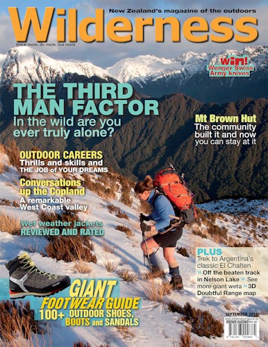 Image of the September 2011 Wilderness Magazine Cover