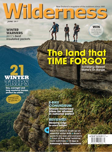 Image of the June 2017 Wilderness Magazine Cover