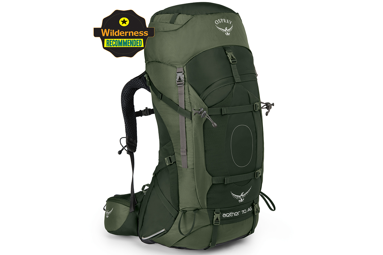 Osprey ag 70 store aether